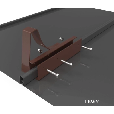 Wspornik do blachy na rąbek stojący - KOLOR